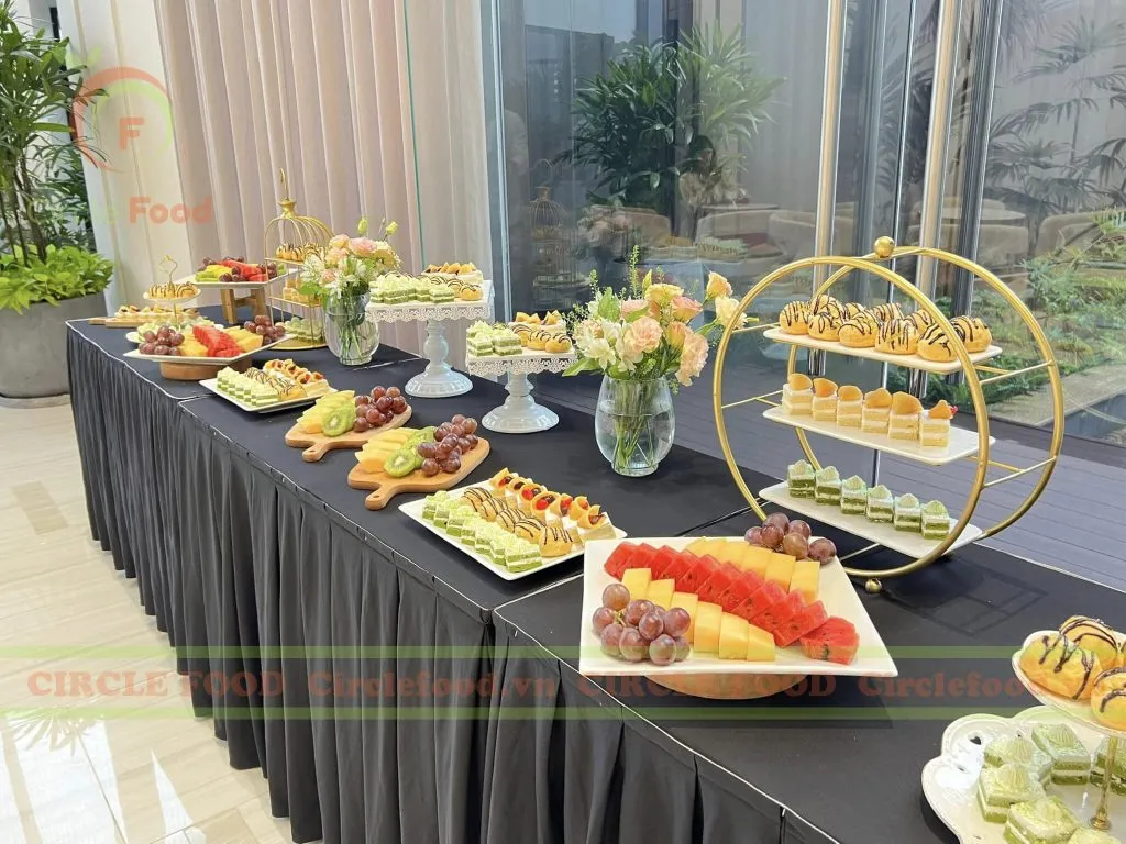 Cách thức đặt tiệc ngọt teabreak sinh nhật tại Hà Nội