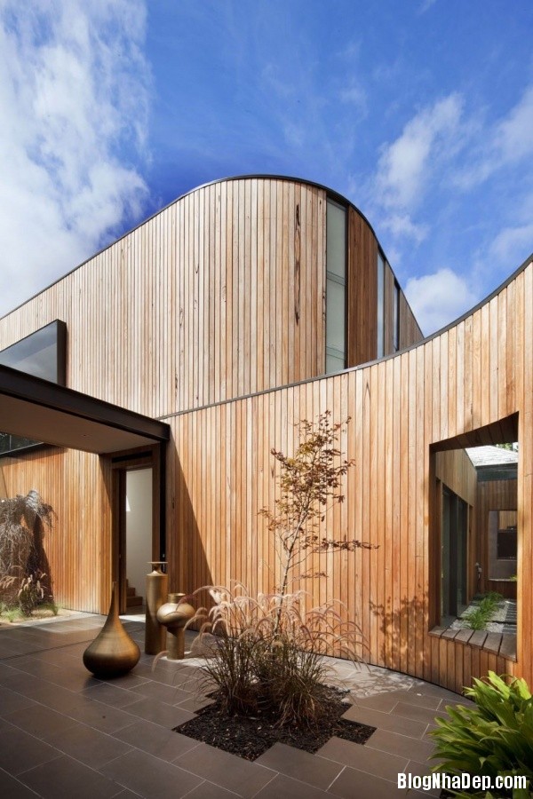 Ngôi nhà thân thiện với gỗ và kính ở Melbourne, Úc
