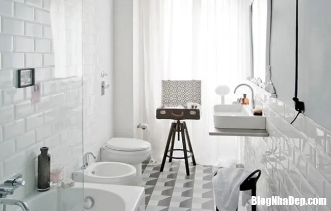 Những chi tiết làm nên vẻ lãng mạn cho phòng tắm vintage