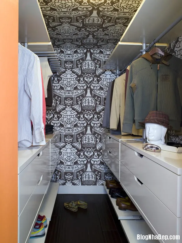 Những thiết kế tủ quần áo sang trọng và hiện đại