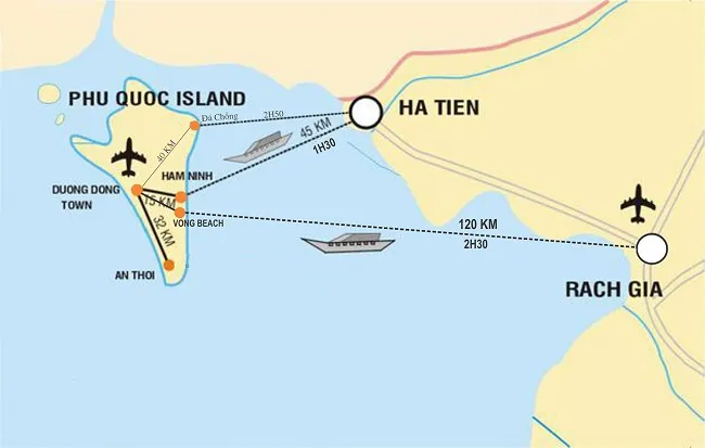 Cẩm nang khi đi du lịch bụi Phú Quốc bằng xe máy vào cuối tuần