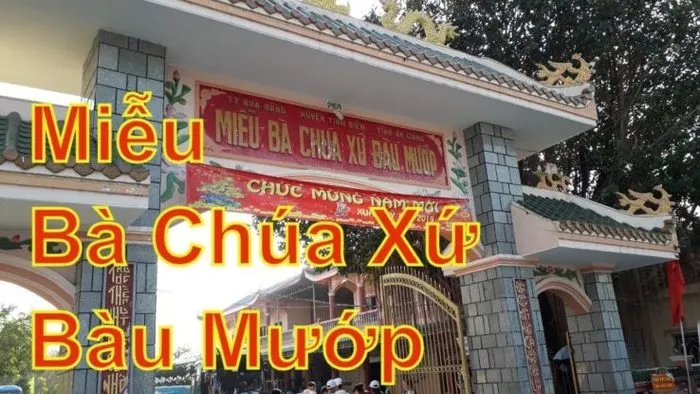 “Cầu được ước thấy” ở Miếu Bà Chúa Xứ Bàu Mướp An Giang