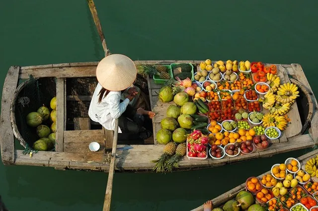 Chiêm ngưỡng nét độc đáo của chợ Nổi Cái Bè ở Tiền Giang