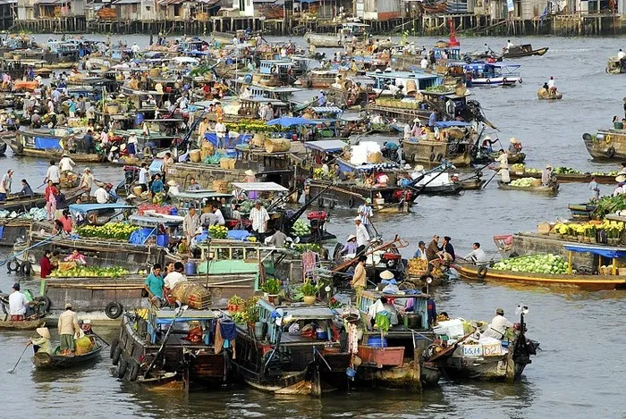 Chợ nổi Trà Ôn – nét đẹp văn hóa giao thương vùng sông nước Cửu Long