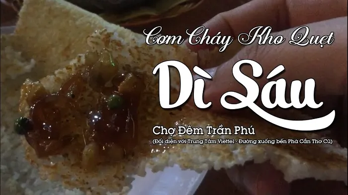 Cơm cháy kho quẹt - Món ăn đặc sản ngon "bá cháy" ở Cần Thơ