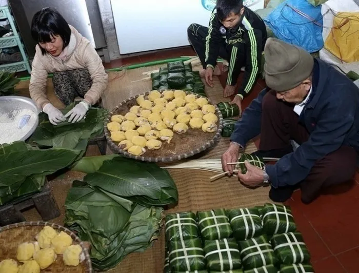 Đặc sản Hà Nội - Bánh chưng Tranh Khúc