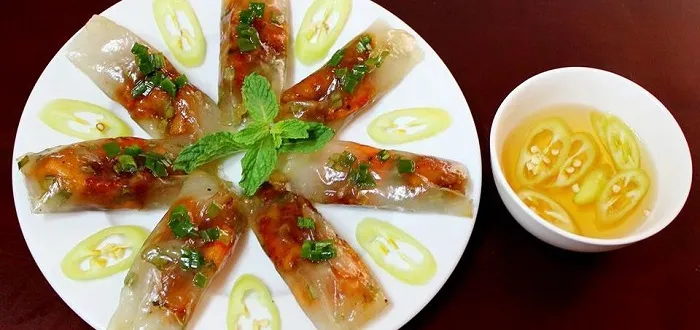 Đặc sản Huế - Bánh bột lọc Huế