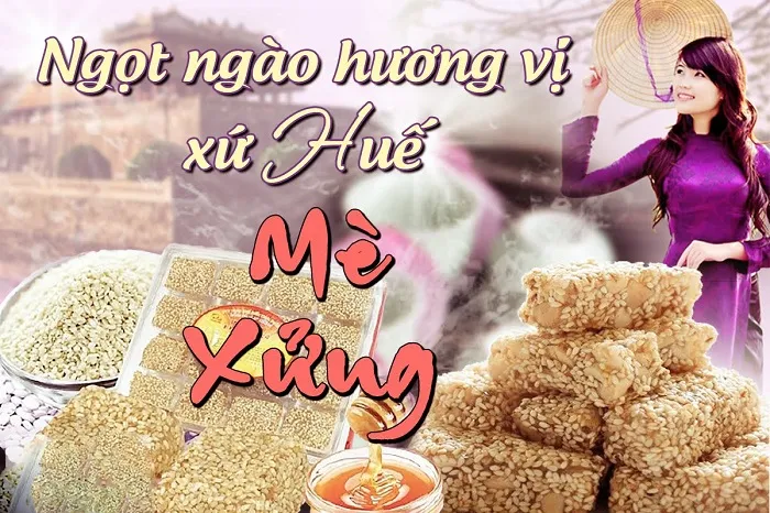 Đặc sản Huế - Mè xửng cố đô Huế