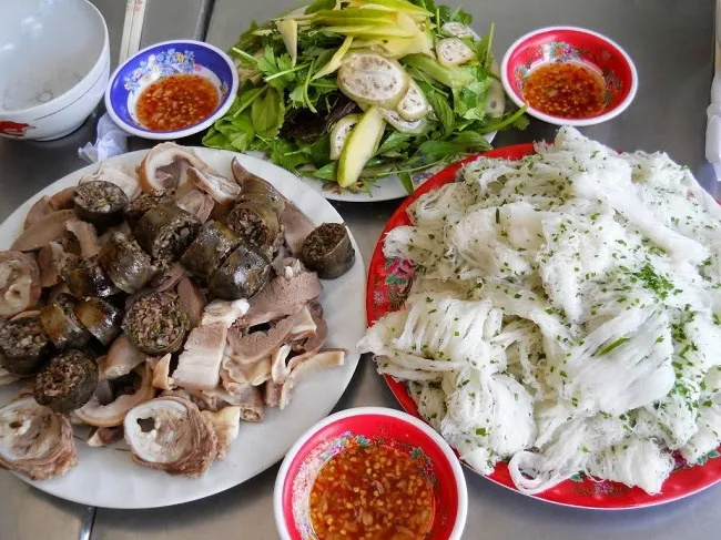 Đặc sản Mũi Né - Bánh hỏi Phú Long