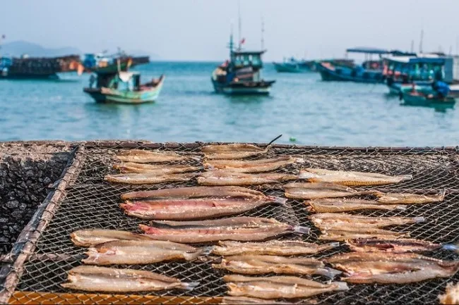 Đặc sản Mũi Né - Hải sản khô