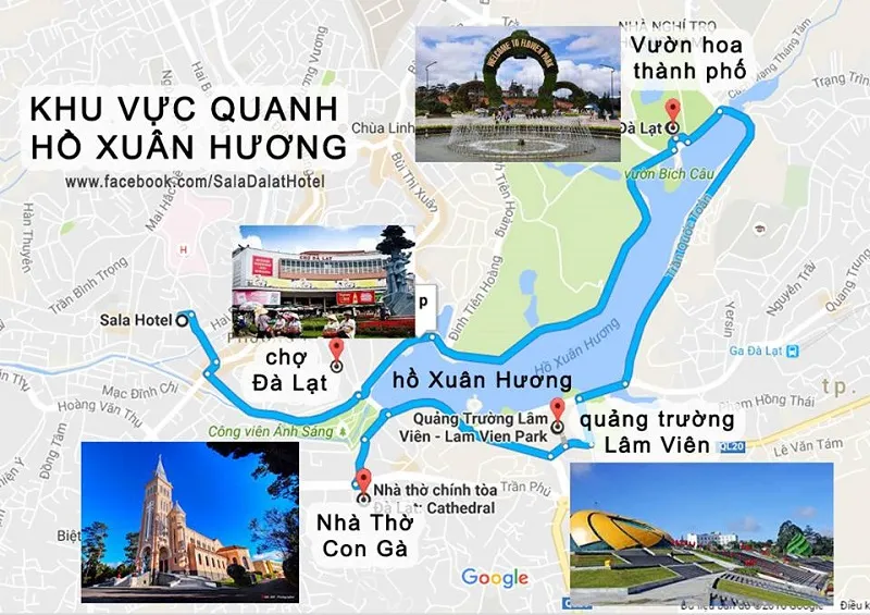 Địa chỉ vườn hoa Đà Lạt nằm ở đâu?