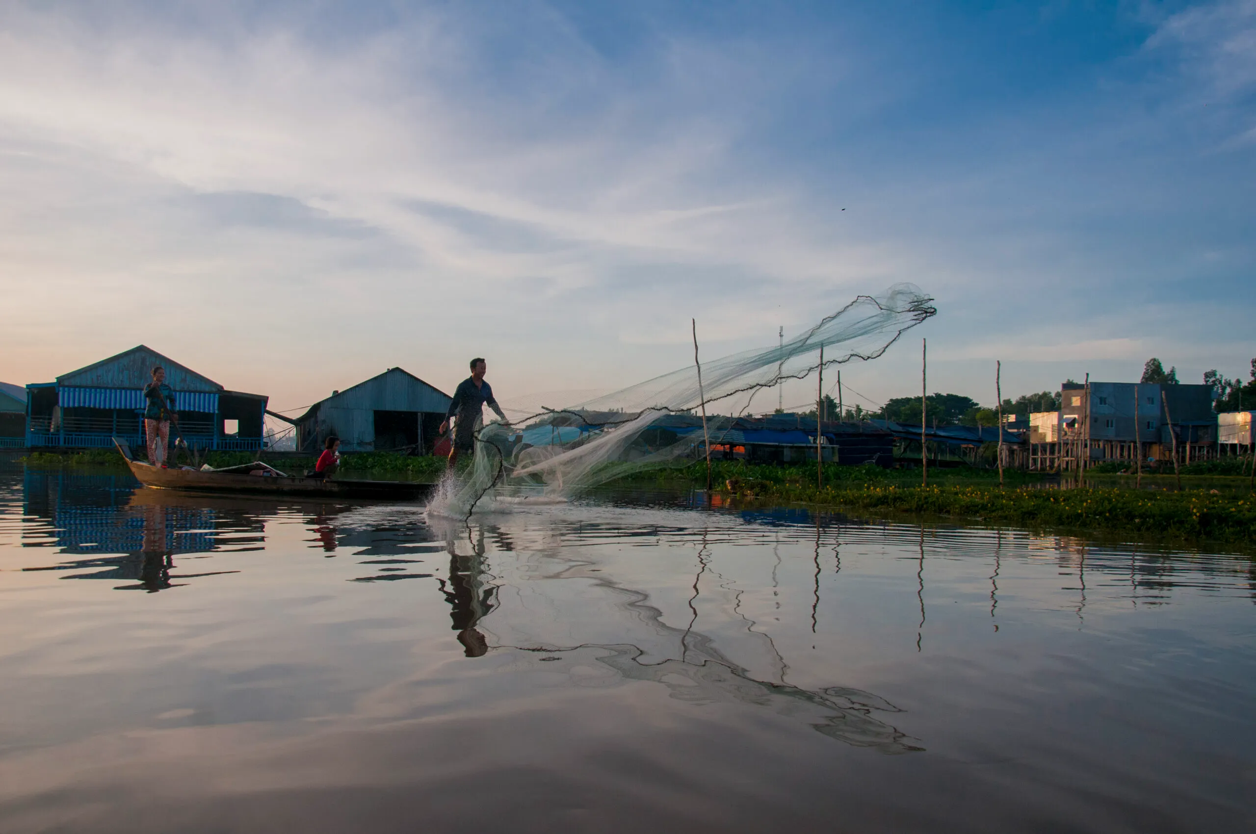 Du lịch An Giang ghé thăm Làng Bè Cá Hơn 60 Năm Tuổi