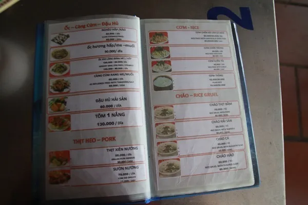 Giới thiệu quán ăn Cô Nên ở Vũng Tàu