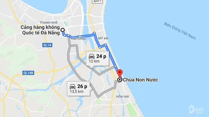 Hướng dẫn đường đi đến 3 ngôi chùa Linh Ứng nổi tiếng linh thiêng ở Đà Nẵng