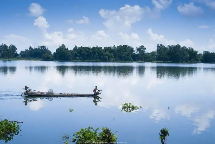 Khám phá “hồ nước trời” Búng Bình Thiên ở An Giang vào mùa nước nổi