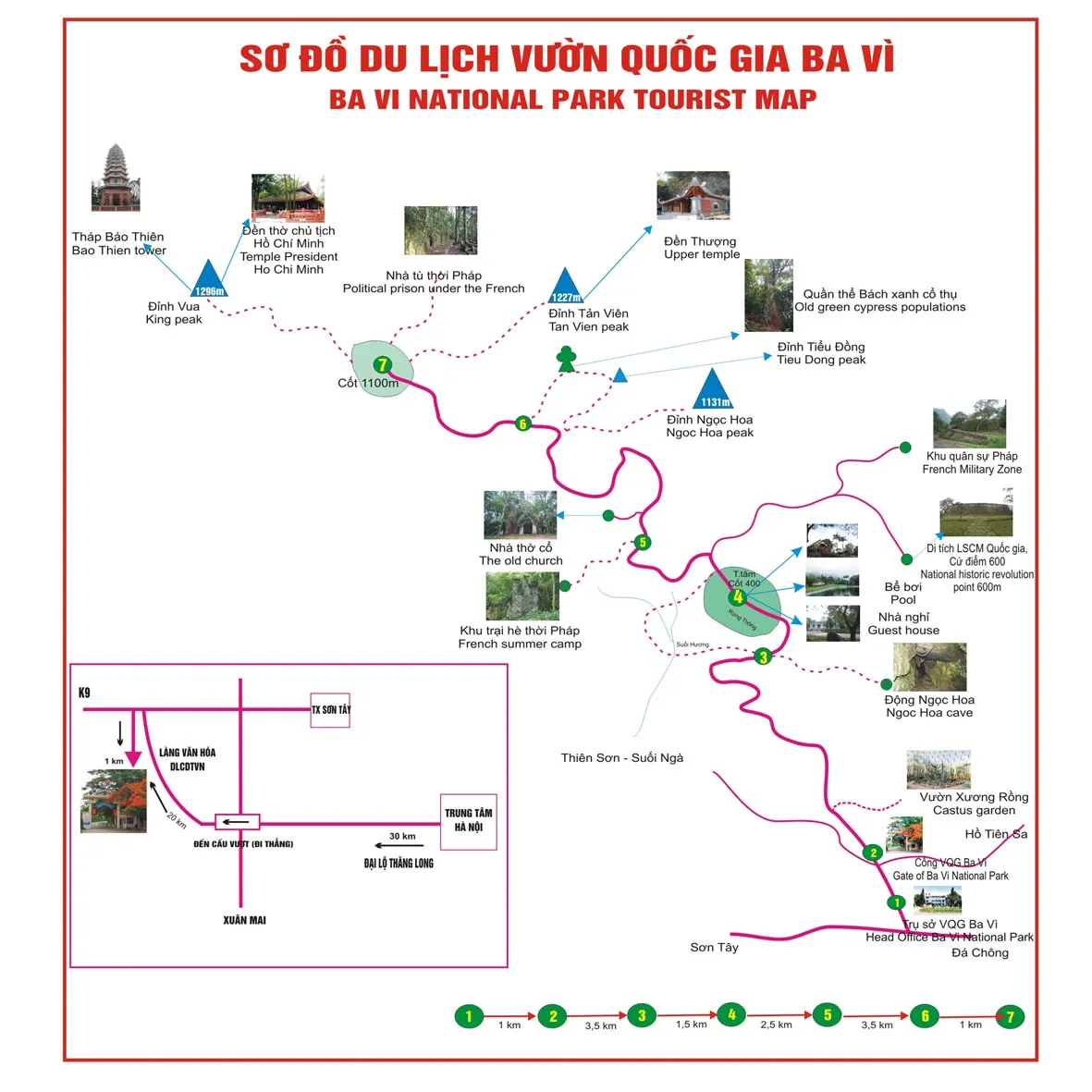 Những kinh nghiệm đi du lịch phượt vườn quốc gia Ba Vì bằng xe máy