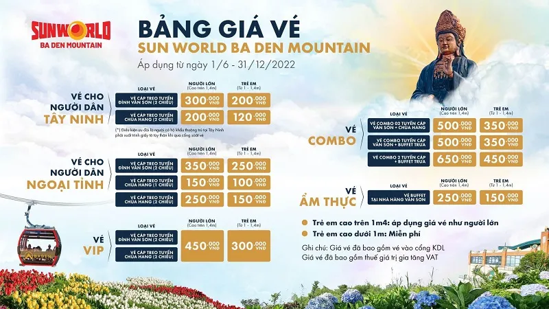 Sun World Ba Den Mountain - Nhà Ga Cáp Treo Lớn Nhất Thế Giới