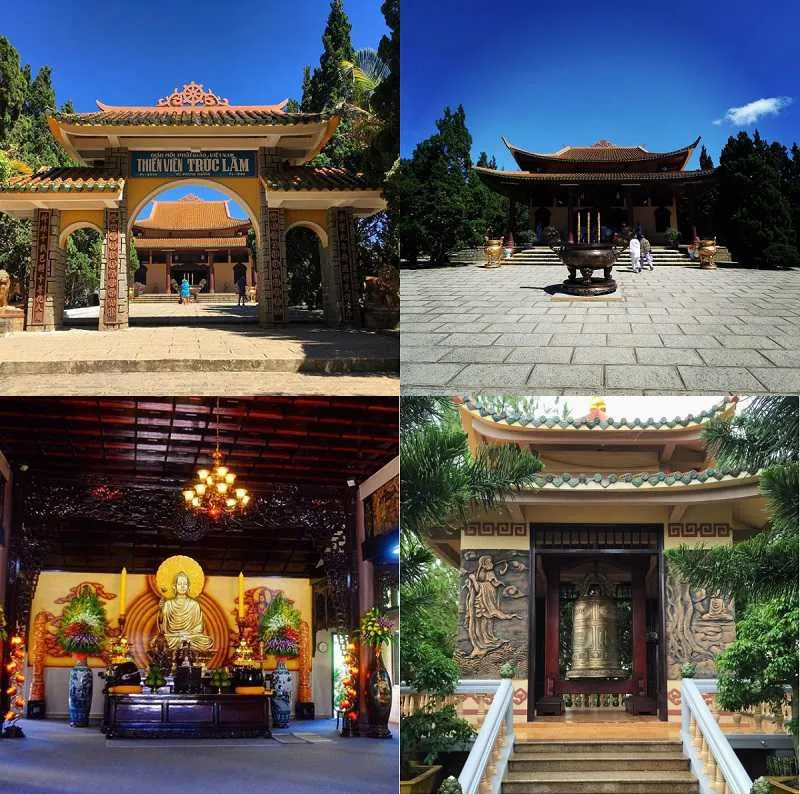 Thiền viện Trúc Lâm cách Đà Lạt bao xa?