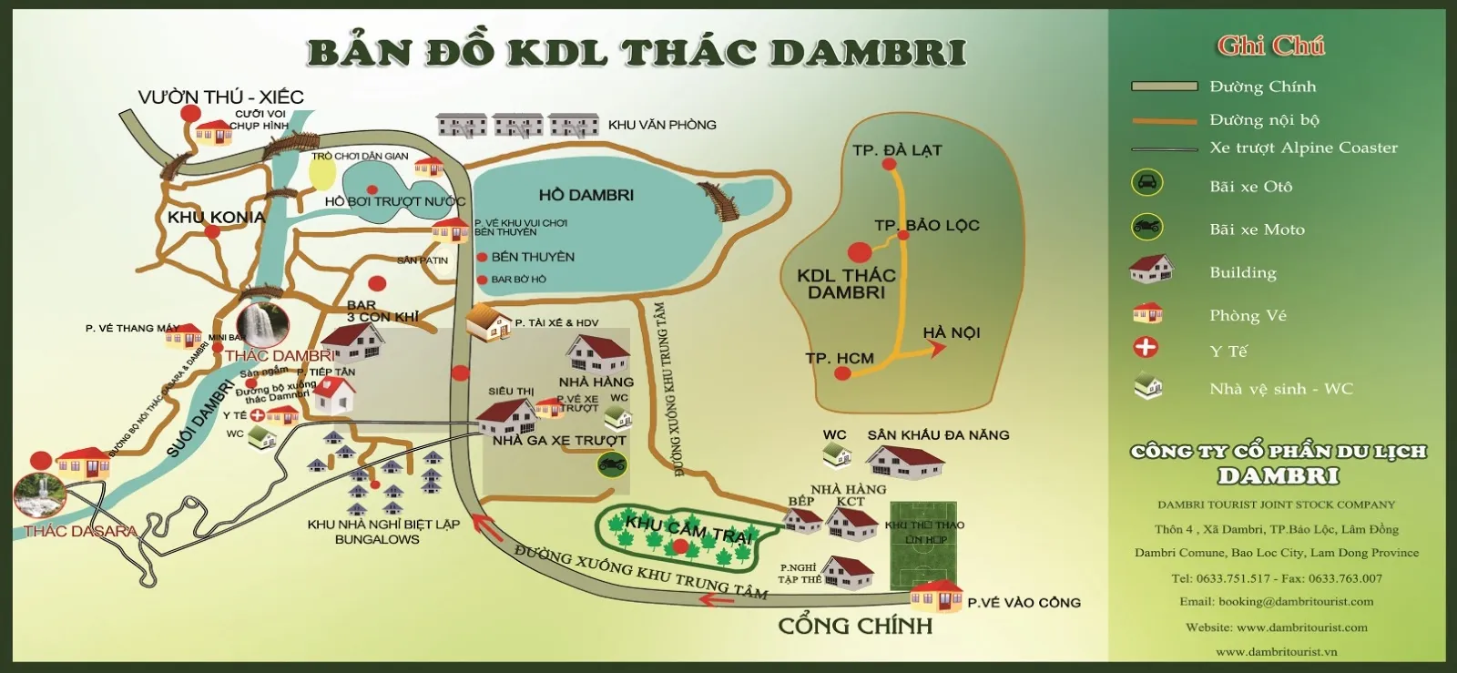 Thuyết minh về thác Dambri ở Đà Lạt