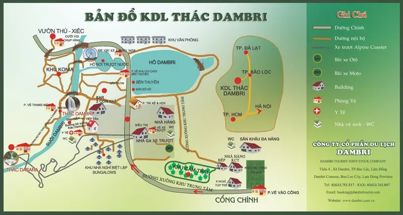 Tìm hiểu giá vé tham quan thác Dambri